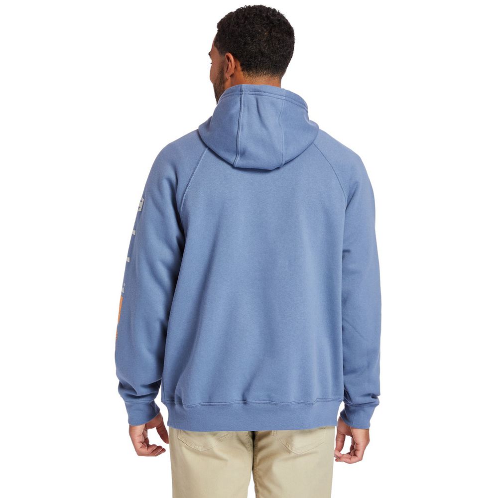 Moletom Masculino - Timberland Pro® Hood Honcho Sport Hoodie - ASNUH0973 - Azuis